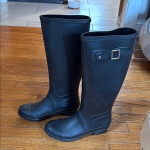 Scotch of Holland Black Rain Boots